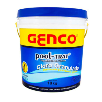 Cloro Granulado Pool-Trat Balde 10 Kg – Genco