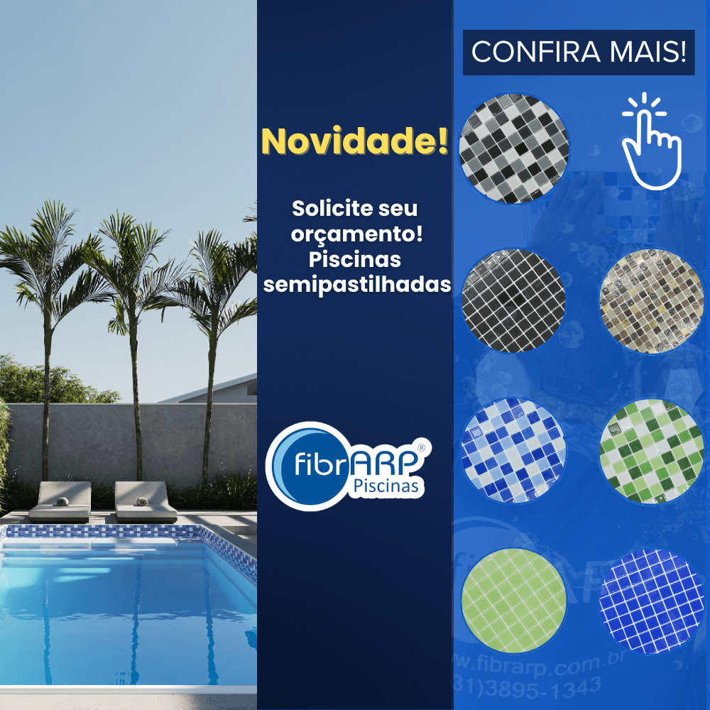 Solicite seu orçamento! Piscinas semipastilhadas
